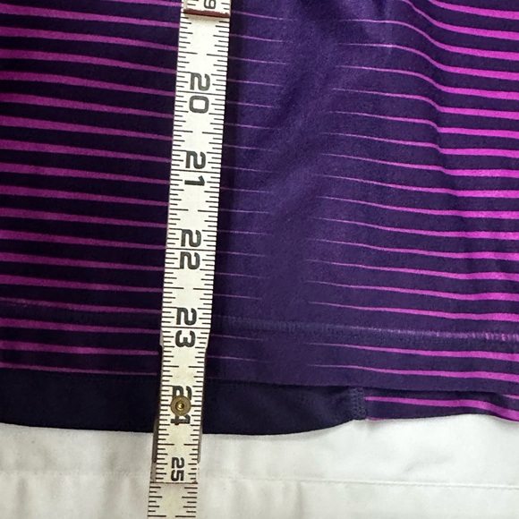 Nike raceback women’s purple size large dry fit built in bra (1935) - Picture 5 of 9